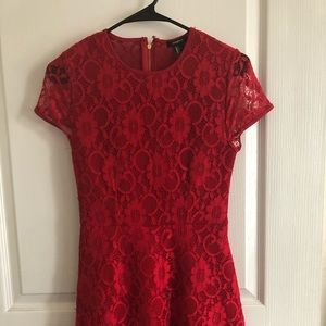 Forever 21 red party/date-night dress